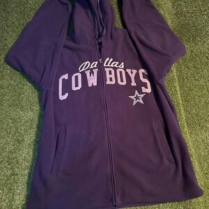 Nfl Men's Navy and Purple Hoodie